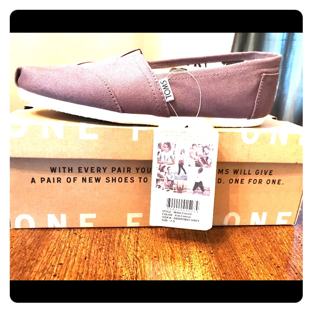 TOMS Classic - Ash Canvas